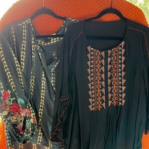 Lot of two Sundance tops extra large